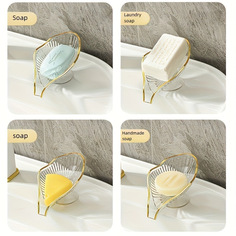 1 porte-savon créatif en plastique avec drainage automatique - Topdecheztop.fr