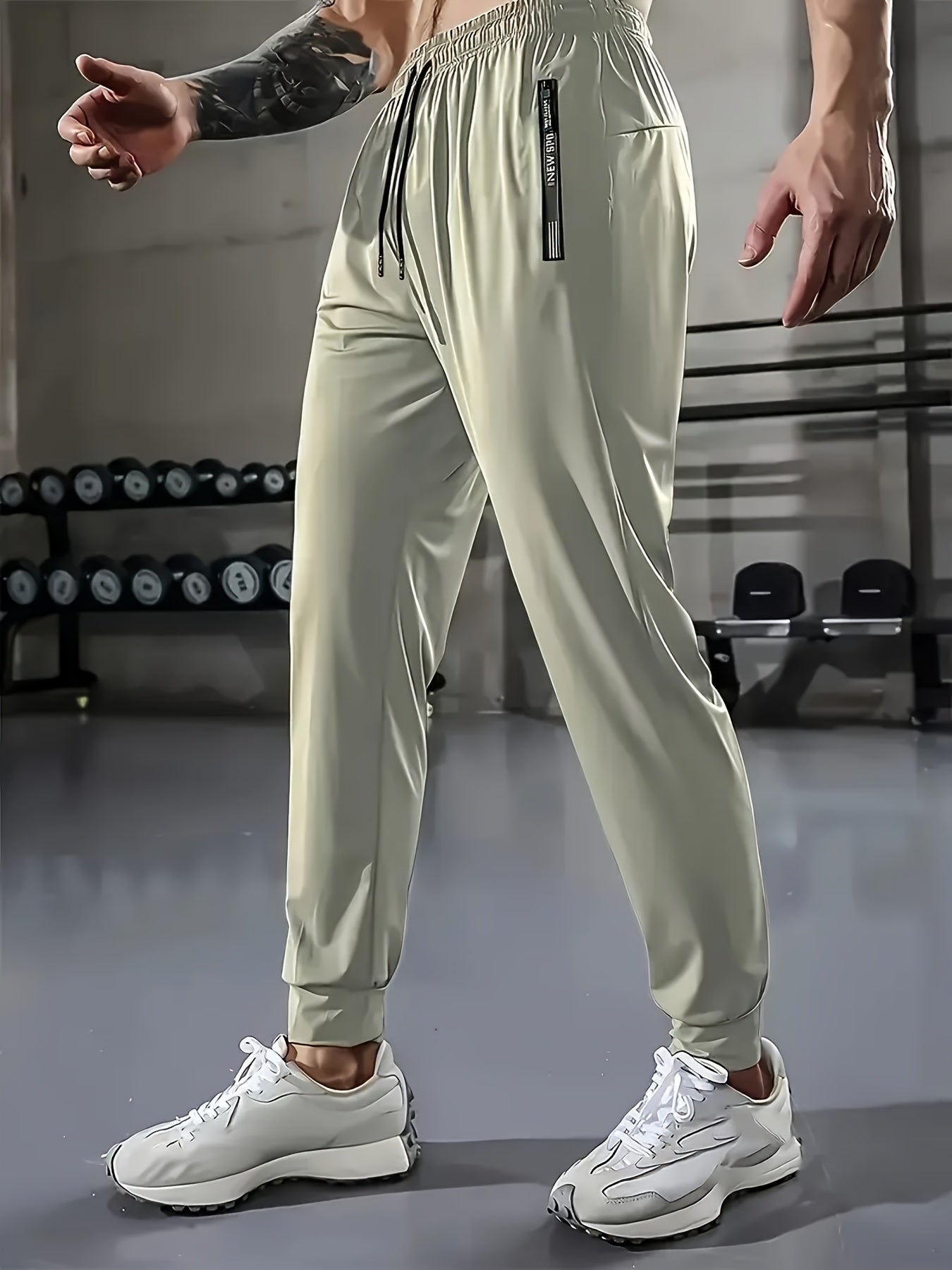 Pantalon en tissu extensible  pour la course à pied, le jogging - Topdecheztop.fr