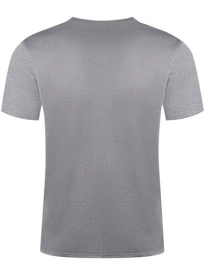 T-shirt à col rond extensible décontracté pour hommes