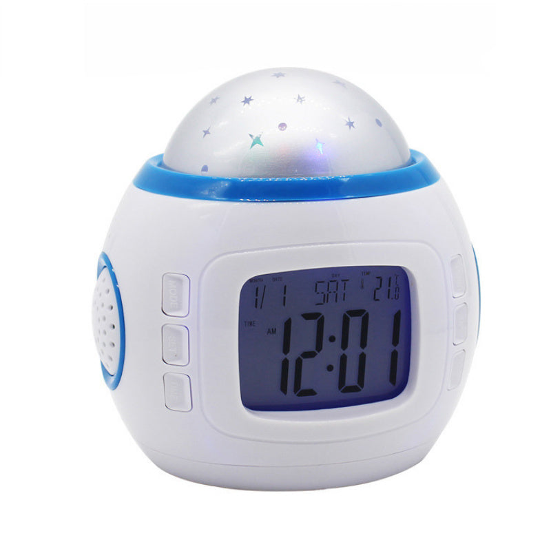 Réveil projecteur de ciel étoilé transformant votre espace en dôme céleste captivant