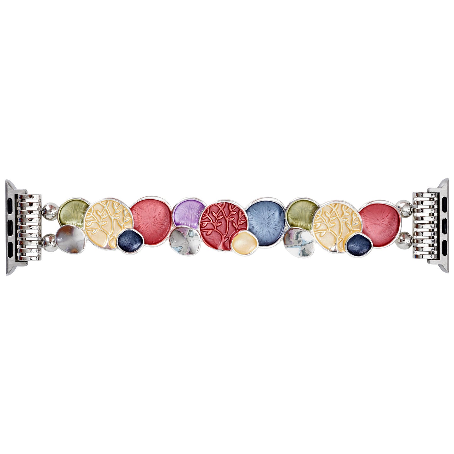 Montre bracelet en alliage de couleur