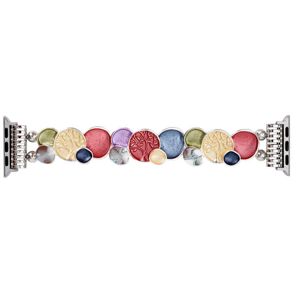 Montre bracelet en alliage de couleur