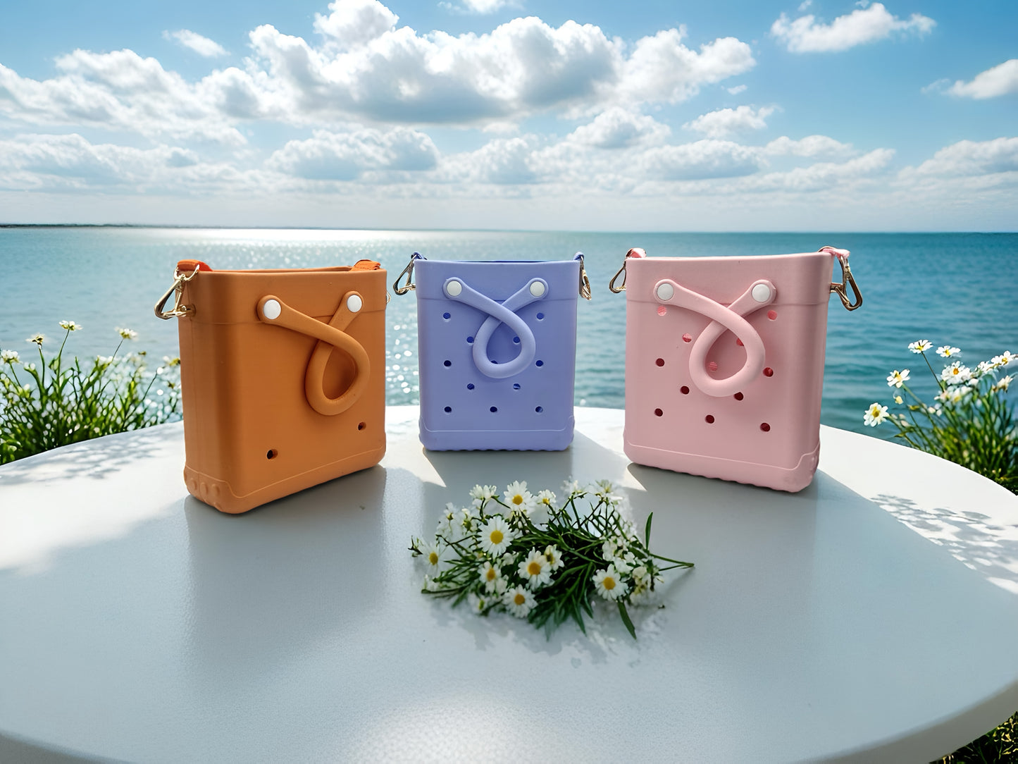 Mini sac de plage en EVA pour femme