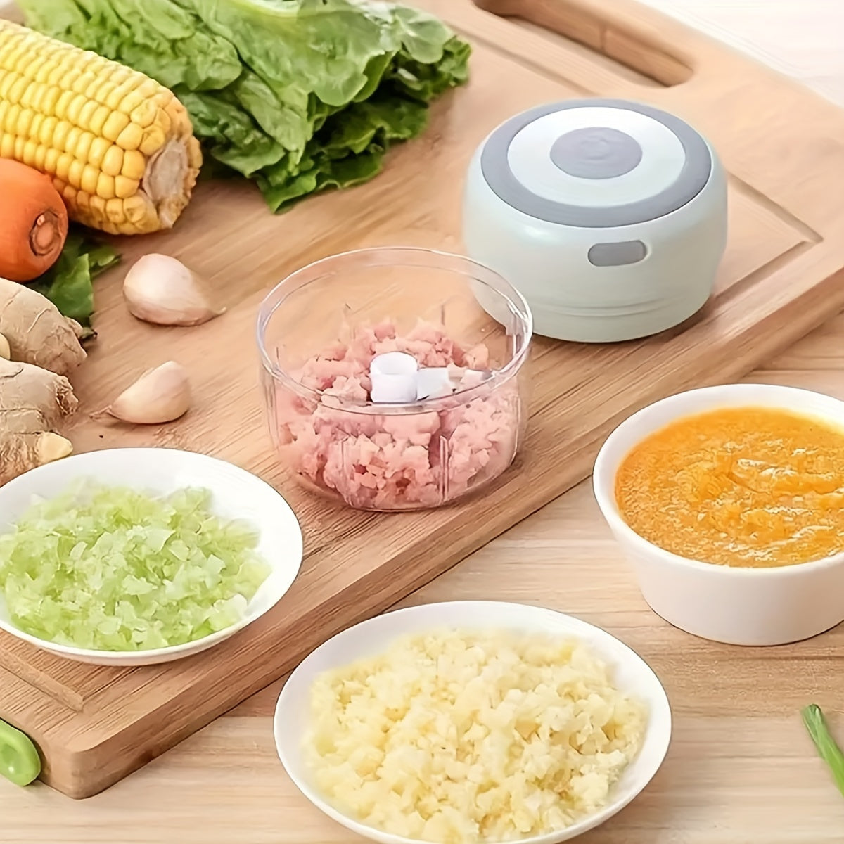 Hachoir électrique (280 ml), robot culinaire électrique