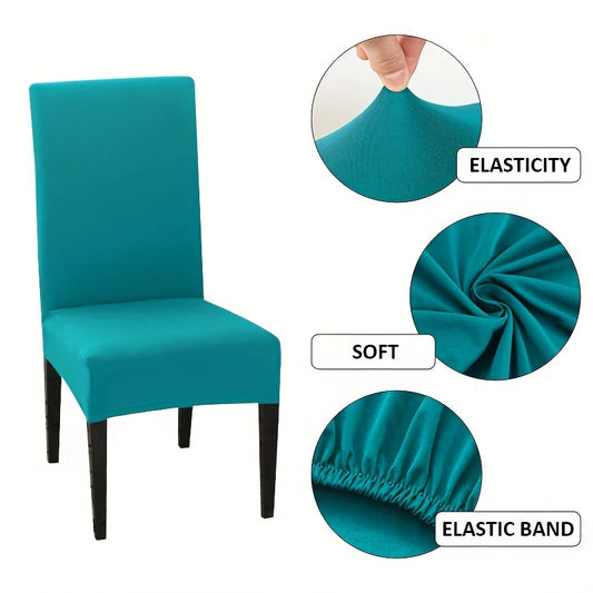 Housses de chaise extensibles en tissu fibreux, style classique - Topdecheztop.fr