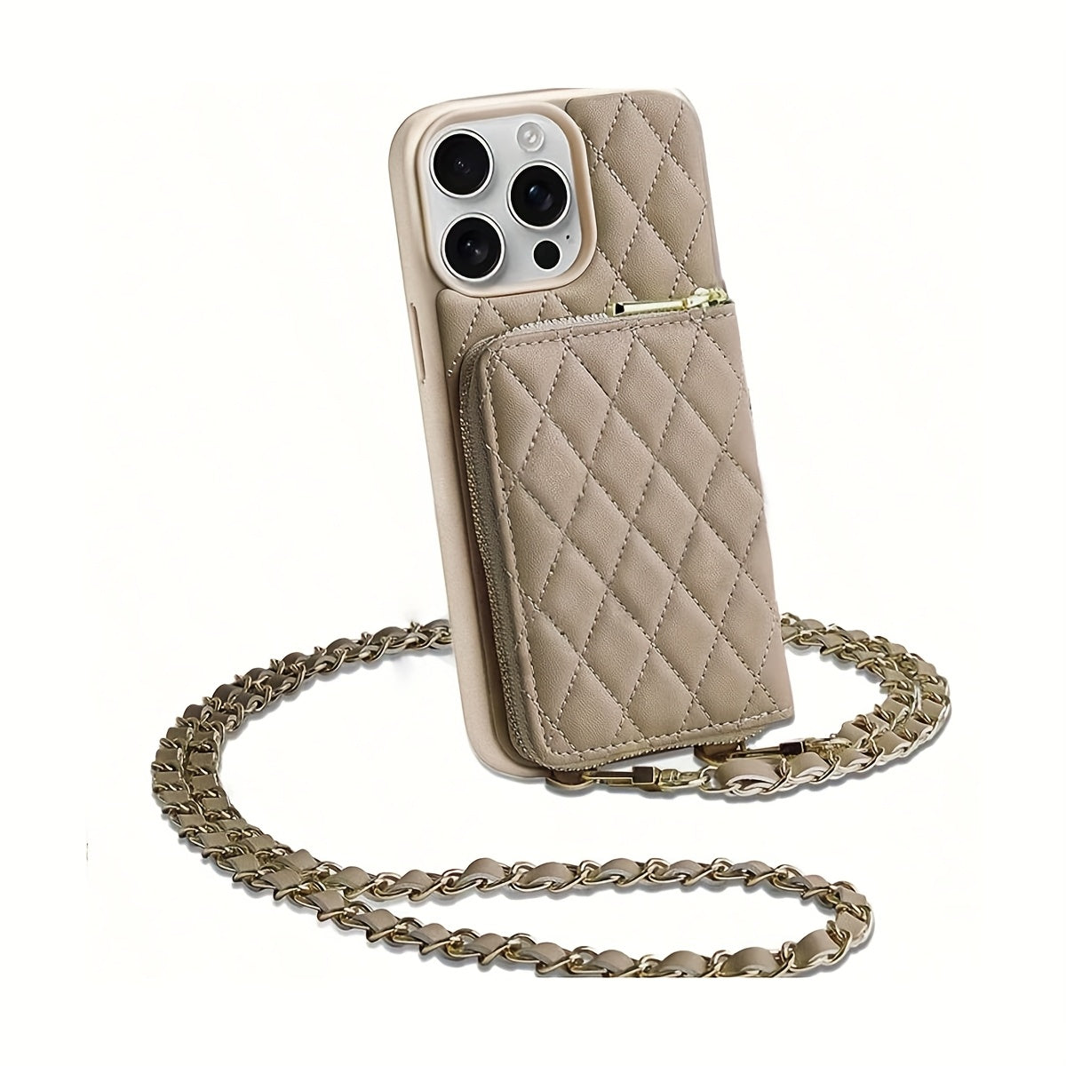 Etui de protection pour téléphone avec fermeture éclair en similicuir microfibre, IPHONE,SAMSUNG