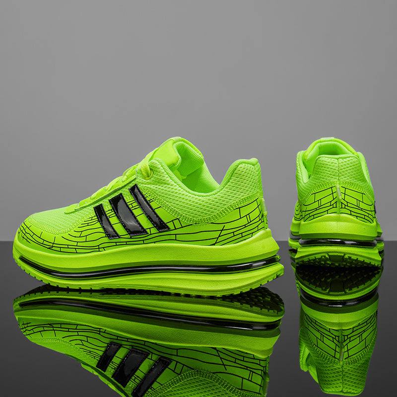 Baskets Sport Unisexe Semelle EVA Legeres Confortables Lacets - 5 Coloris EU 38.5 a 45