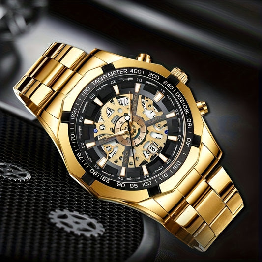 Montre Binbond Hollow Quartz étanche pour homme - Topdecheztop.fr