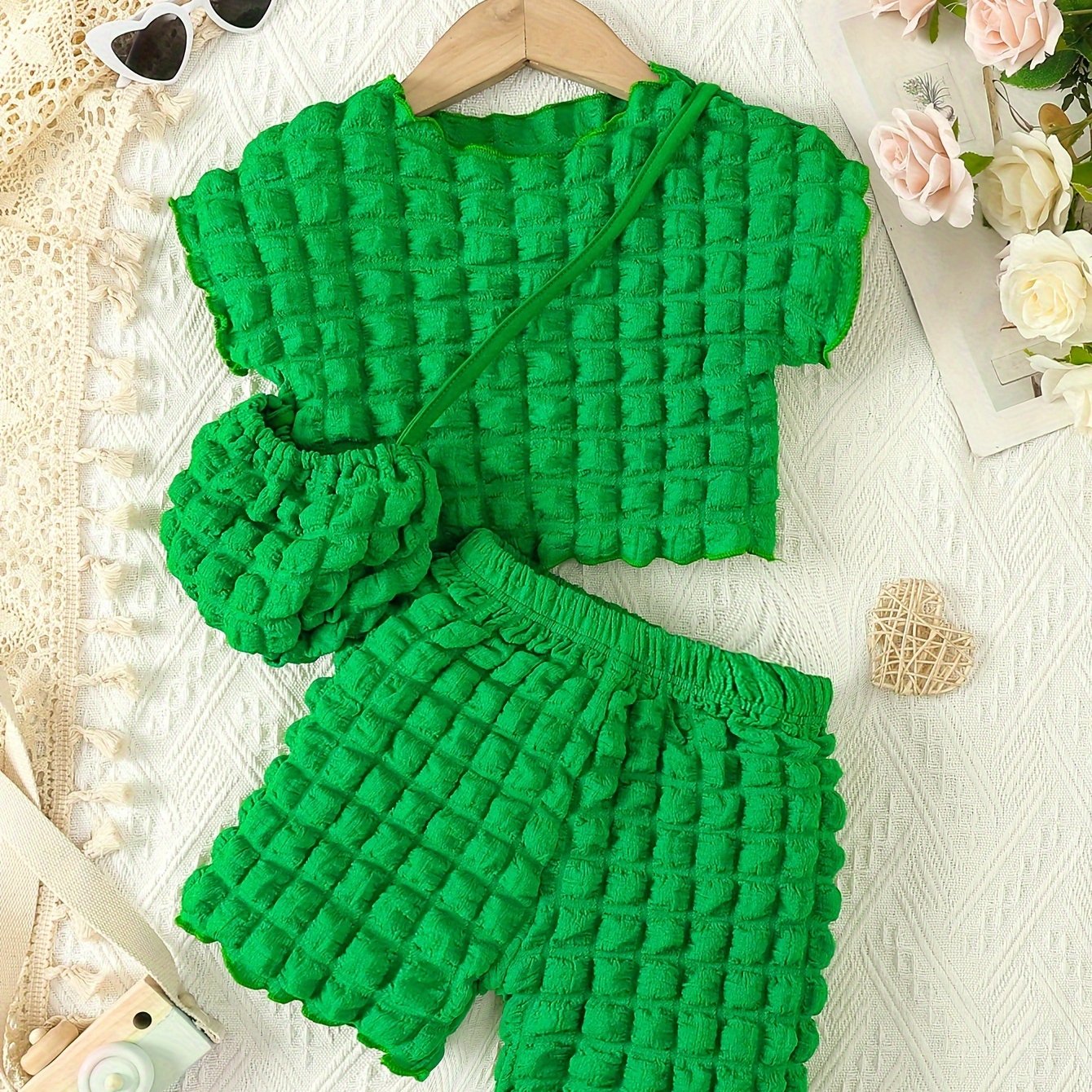 Ensemble trois pièces pour filles - Topdecheztop.fr