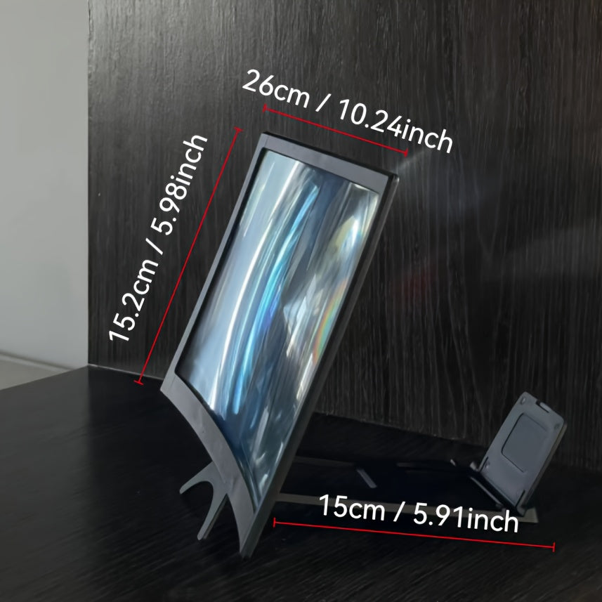 Loupe d'écran incurvée en acrylique haute définition pour smartphone