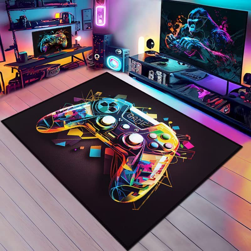 Tapis de jeu e-sport pour chambre de garçon