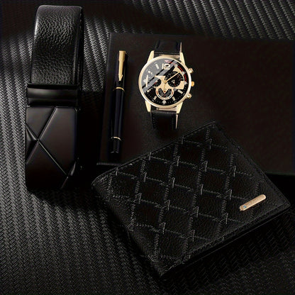 Coffret Business 4 pièces pour homme NOIR COFFRET