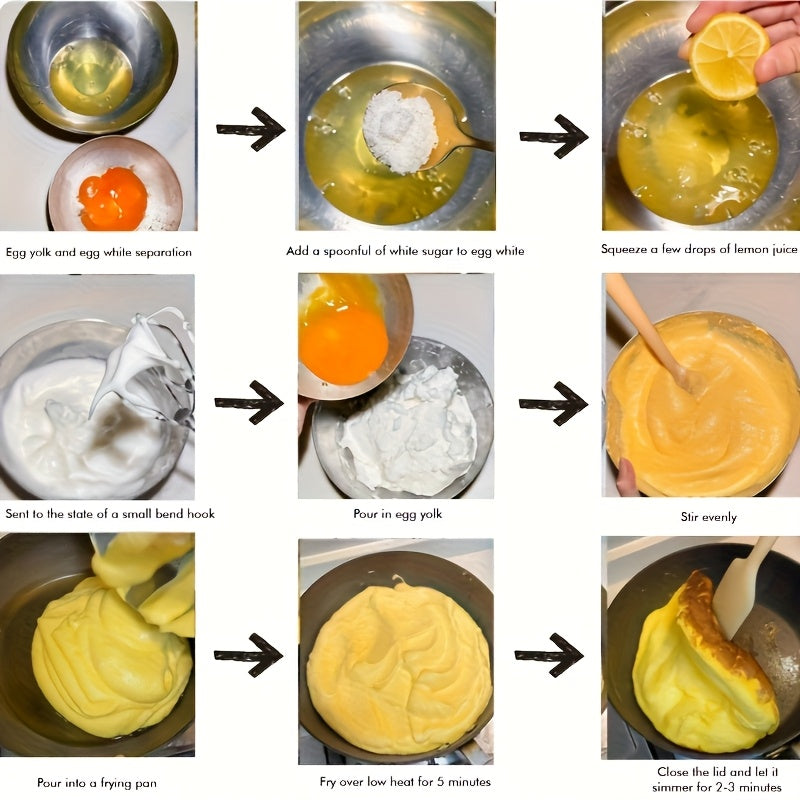 Poêle pliante double face en fonte robuste