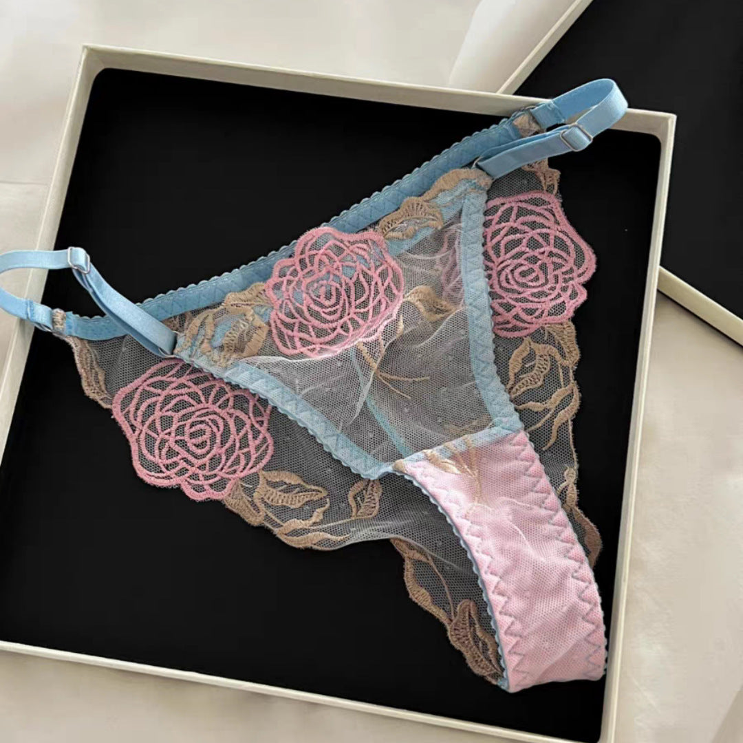 Nouveau soutien-gorge brodé de roses qui affine la poitrine des femmes