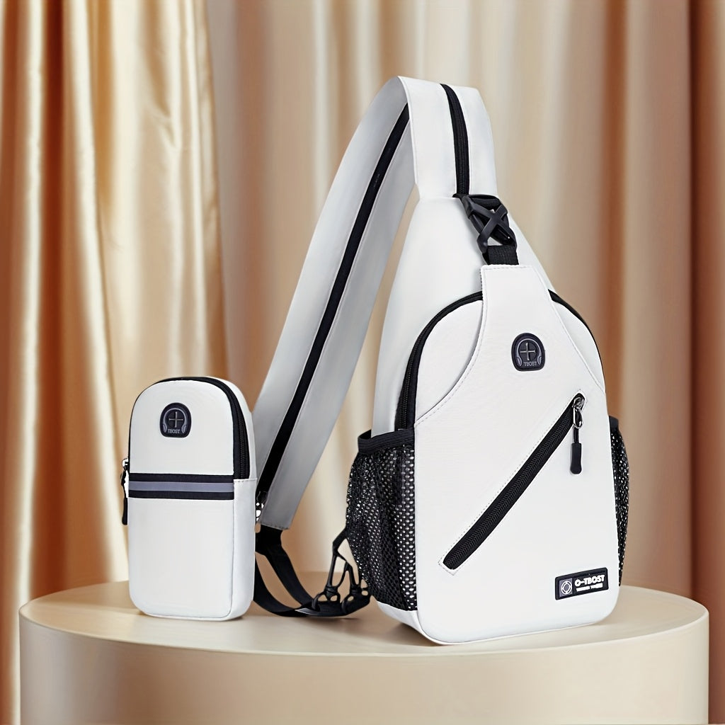 Sac à dos et pochette de téléphone élégants