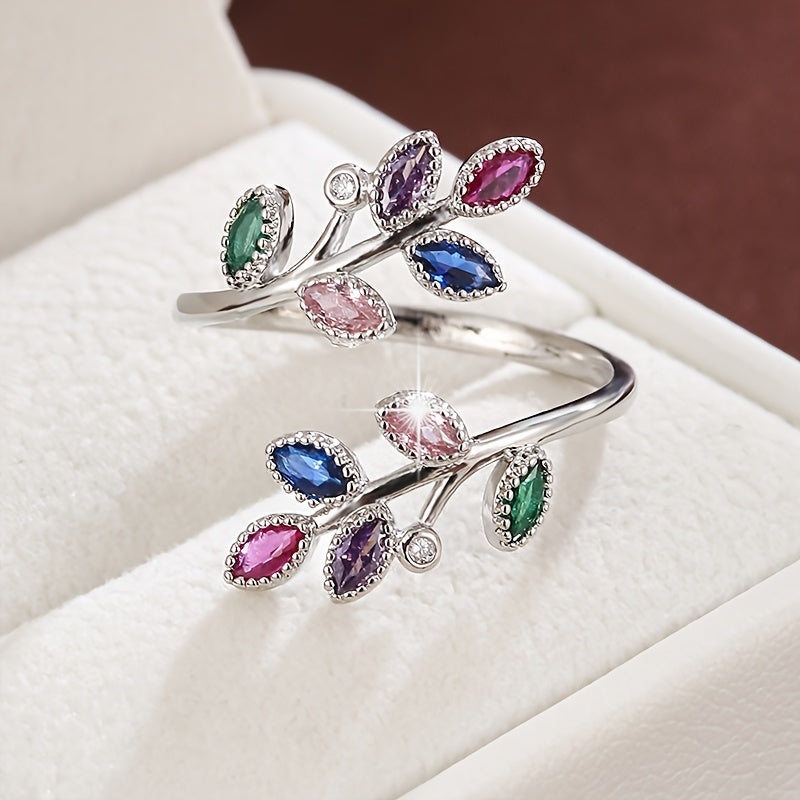 Bague ouverte ajustable pour femme