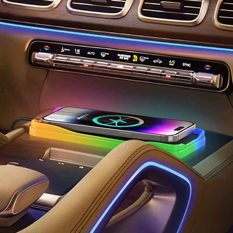 Chargeur sans fil AIREDGER 15 W RGB