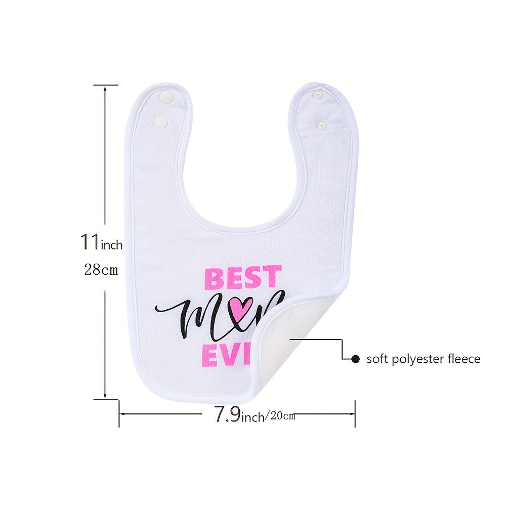 3pcs Baby Bibs: Keep Your Little One Clean & Stylish During Teething! - Topdecheztop.fr