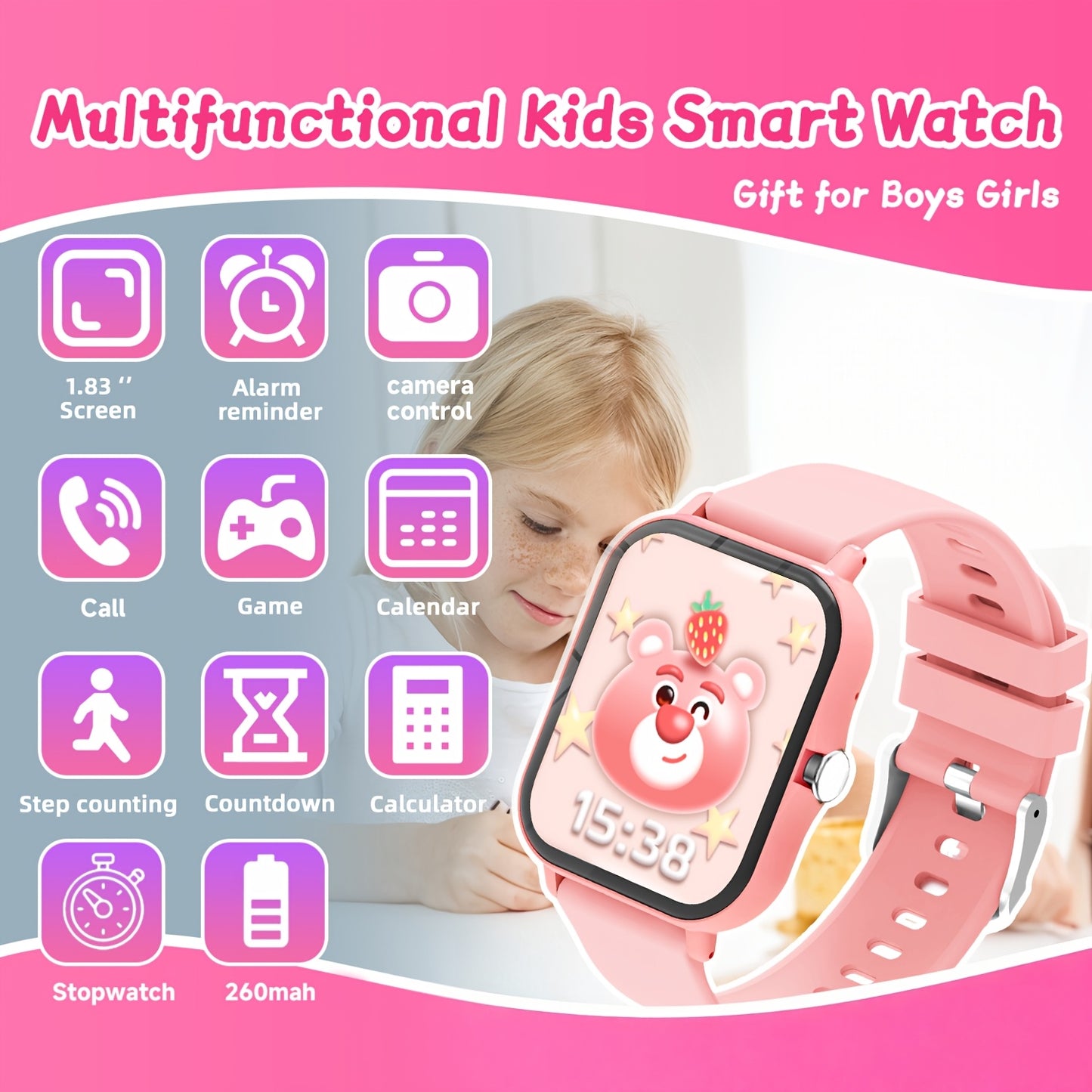 Nouvelle montre connectée pour enfants