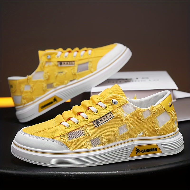 Baskets en toile respirante pour homme