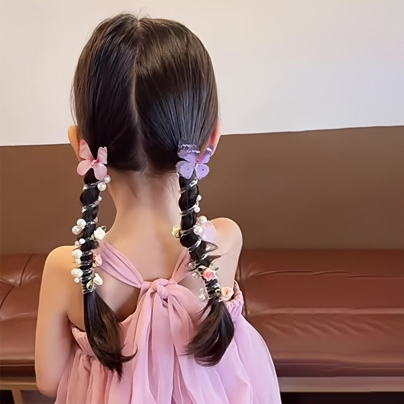 Lot de 2 bandeaux papillon en maille AYLHFO pour filles