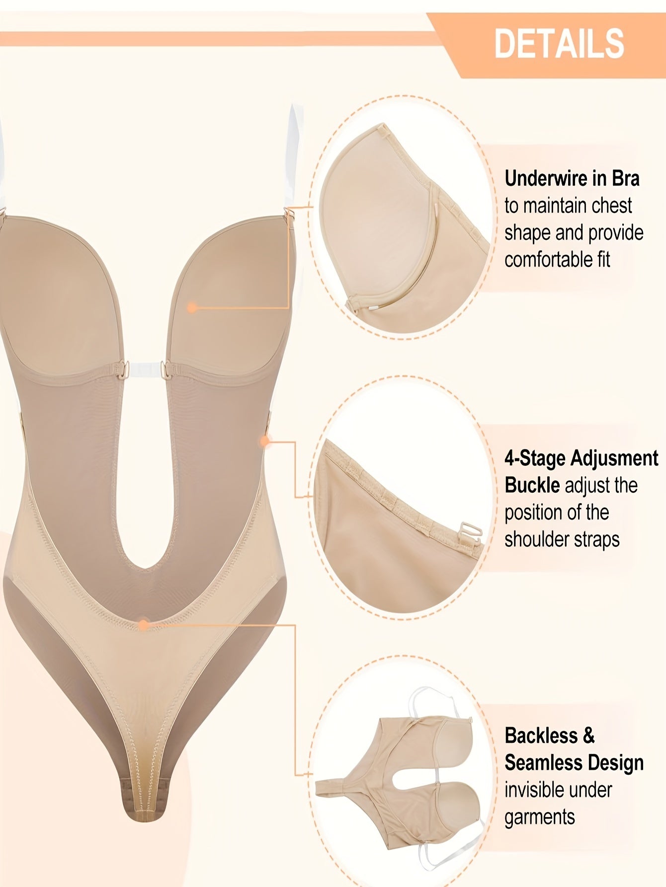 Body gainant ajouré, gaine amincissante