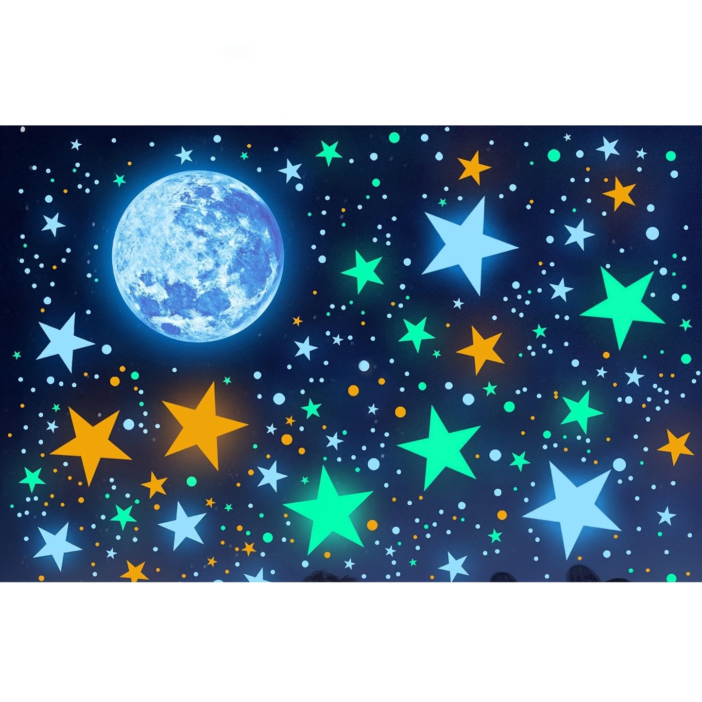 1208 étoiles lumineuses