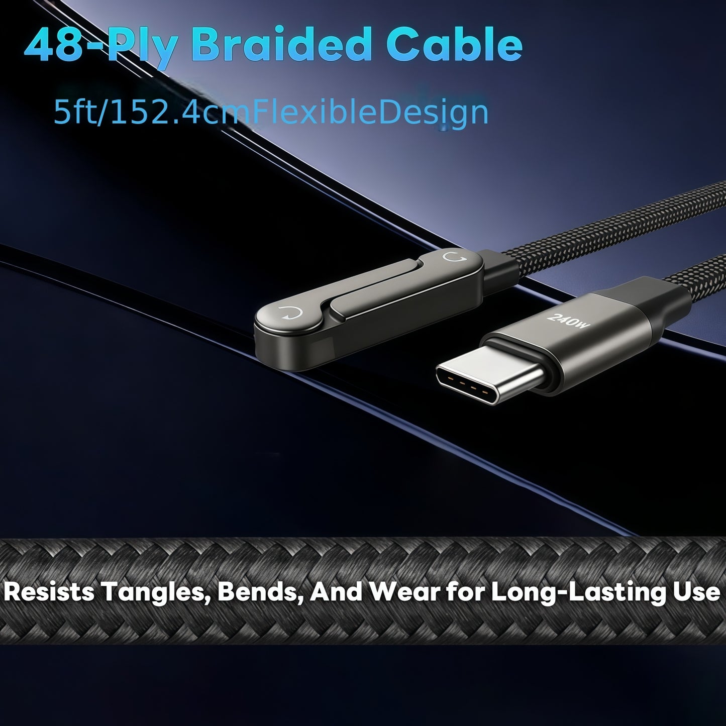 Support de téléphone pliable à charge rapide 240 W