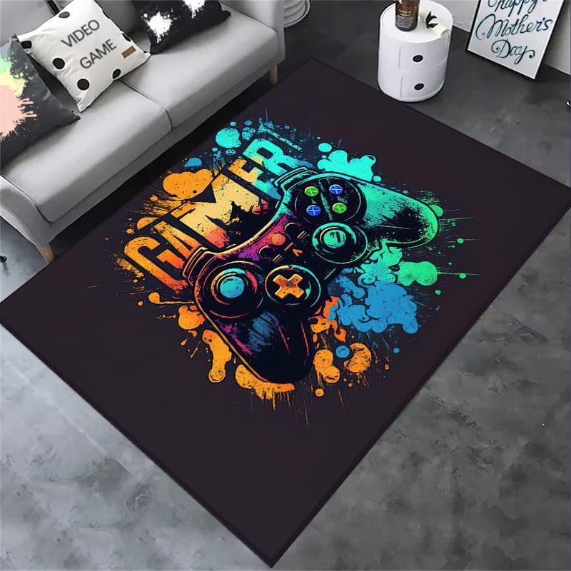 Tapis de jeu e-sport pour chambre de garçon