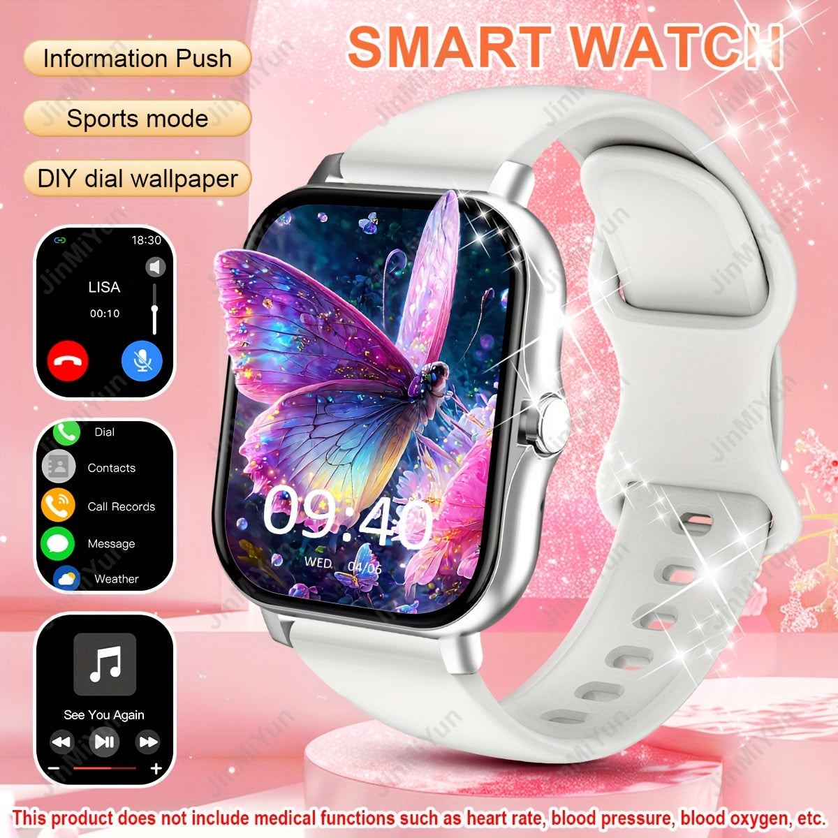 Montre connectée de sport tactile plein écran de 1,83 pouces - Topdecheztop.fr