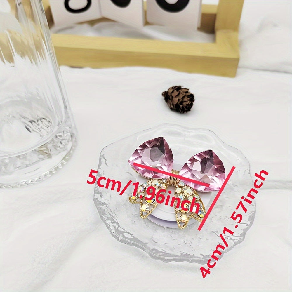 Support de téléphone tendance avec poignée de doigt, rotation à 360°