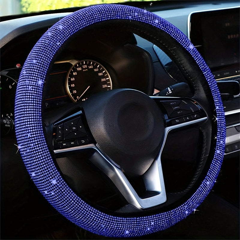 Housse de volant de voiture luxueuse et bling-bling - Extensible - Topdecheztop.fr