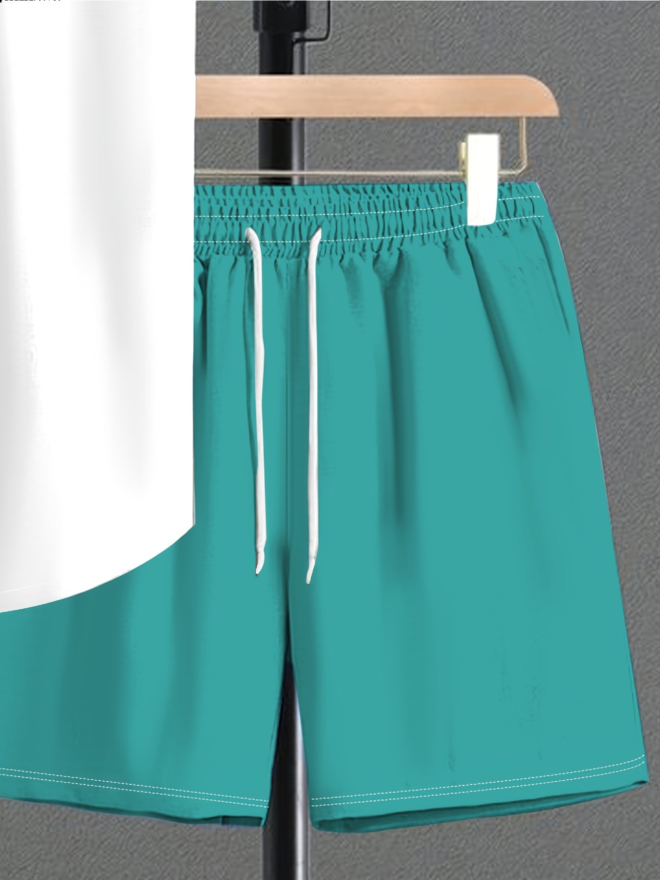 Ensemble chemise à manches courtes imprimée et short