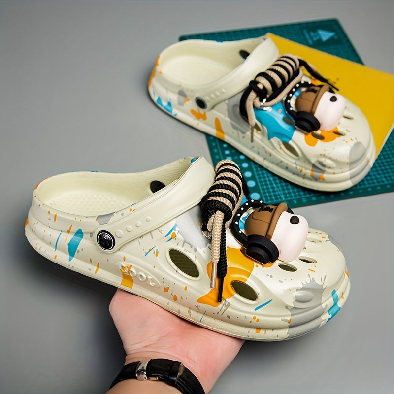 Sabots pour hommes/femmes à semelles épaisses , doux et confortables pour les loisirs de plein air, antidérapants et durables.