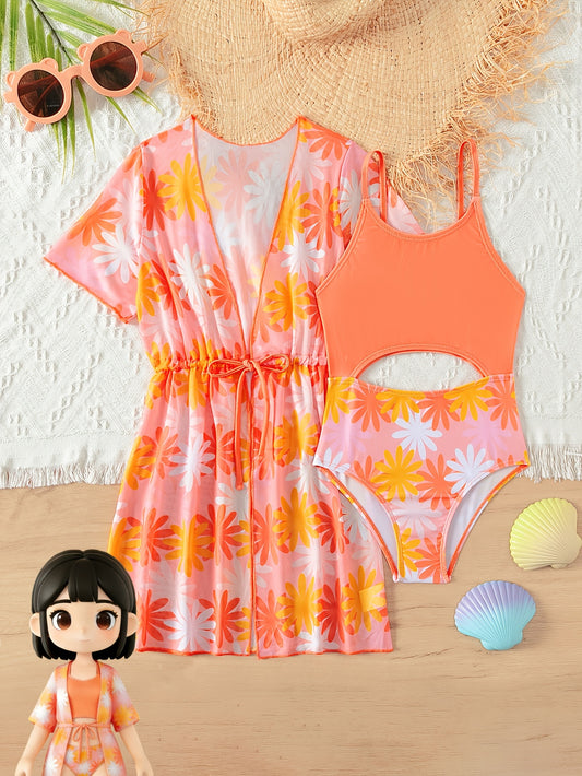 Maillot de bain une pièce pour filles
