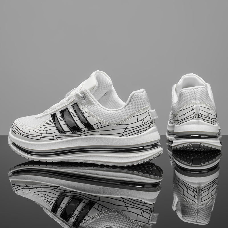 Baskets Sport Unisexe Semelle EVA Legeres Confortables Lacets - 5 Coloris EU 38.5 a 45