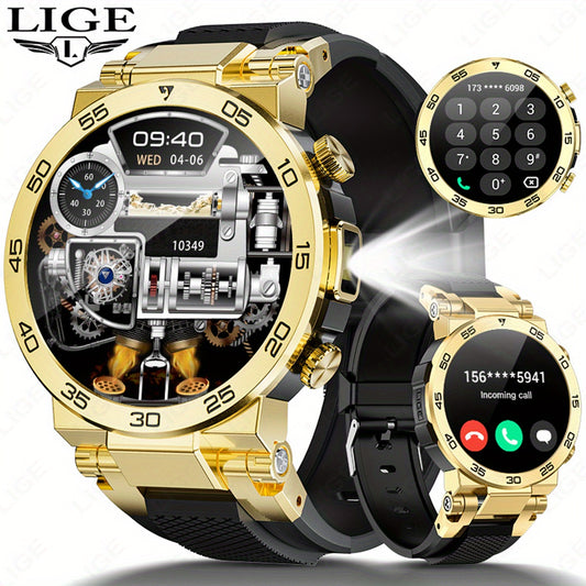 LIGE Nouvelle Montre Connectée Mode Homme Écran 3,89 cm