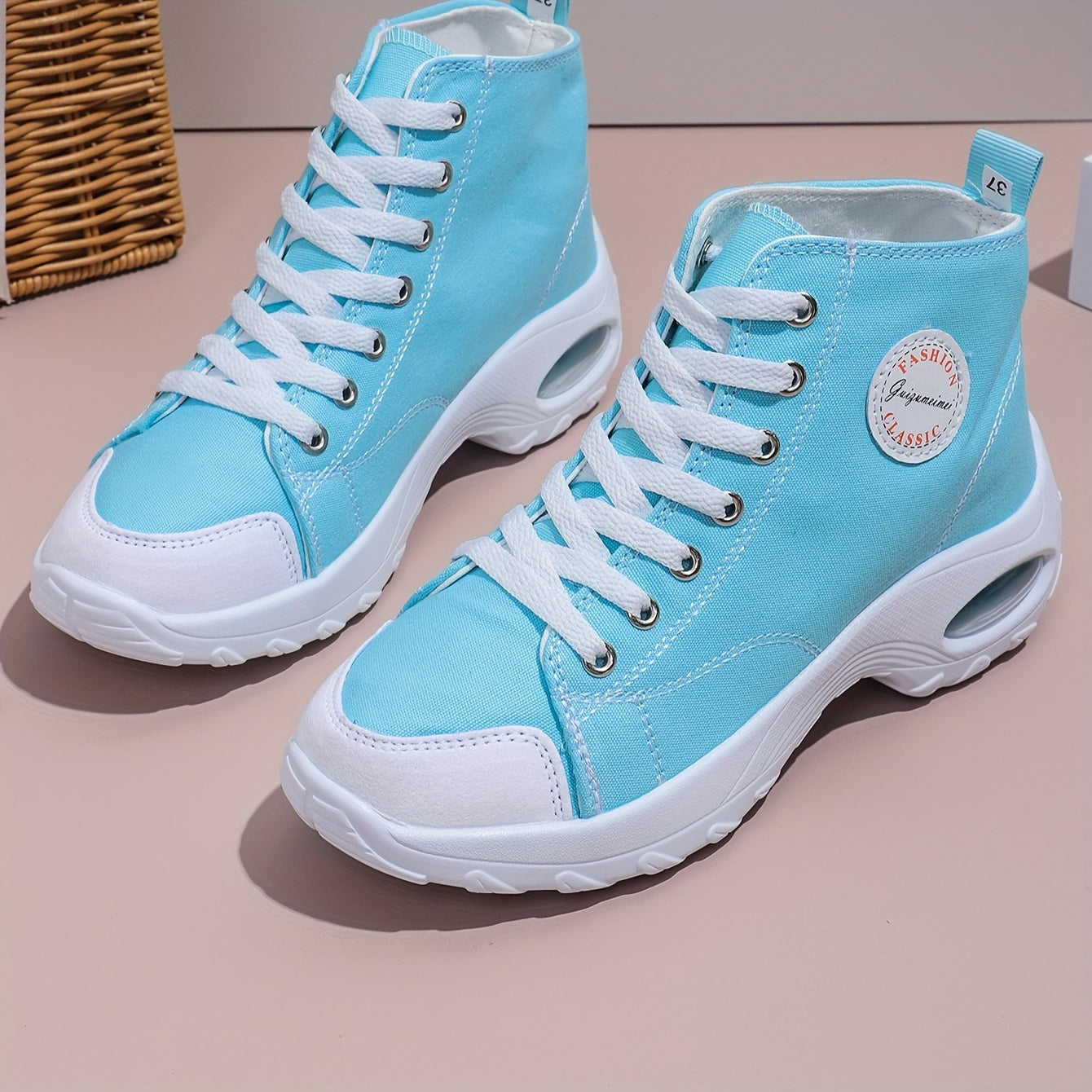 Chaussures femme avec  coussin d'air