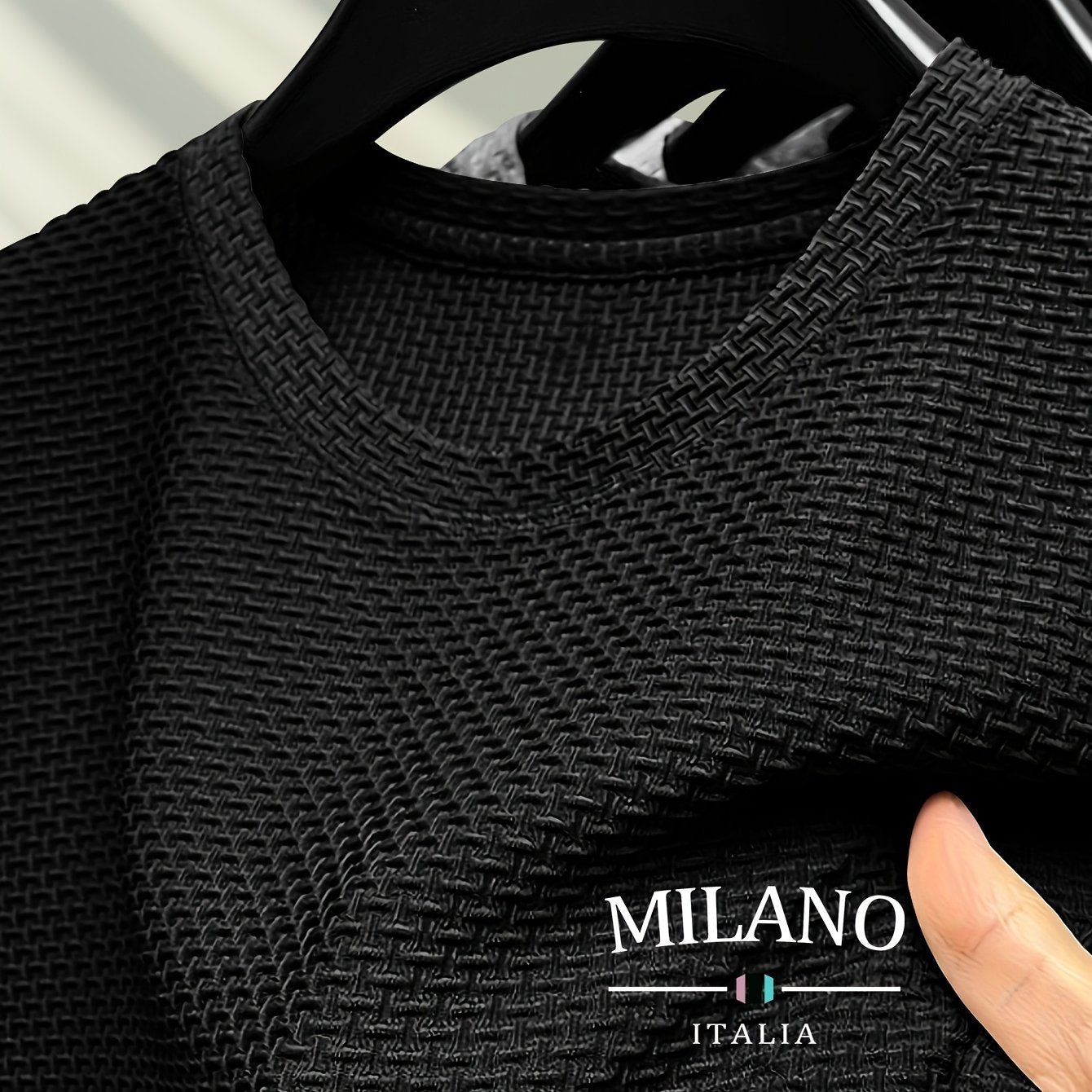 T-shirt à manches courtes et col ras du cou pour homme - Topdecheztop.fr