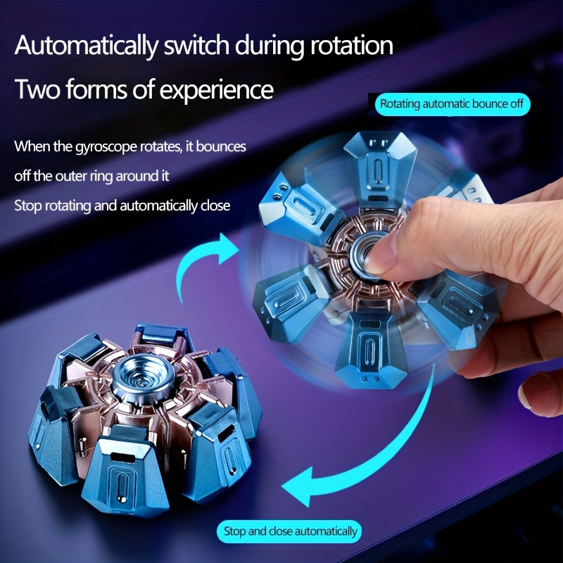 Gyroscope à déformation mécanique - Toupie explosive