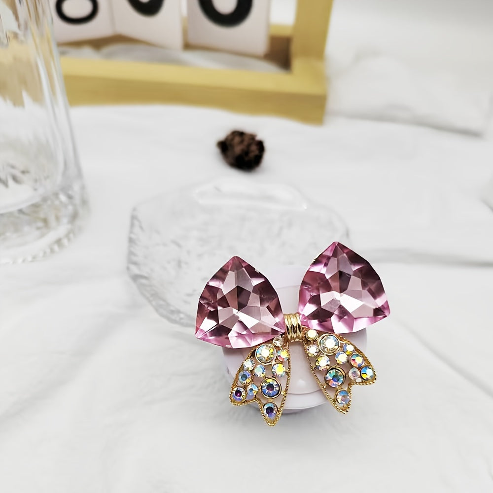 Support de téléphone tendance avec poignée de doigt, rotation à 360°