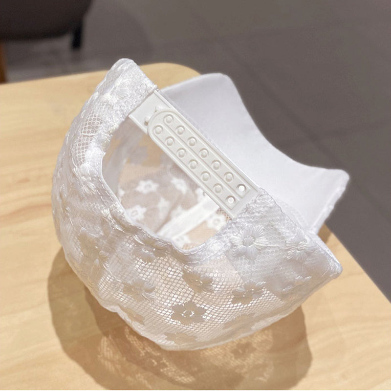Women's Breathable Lace Baseball Cap - Sun Protection and Adjustable Fit For Women & Men - Topdecheztop.fr