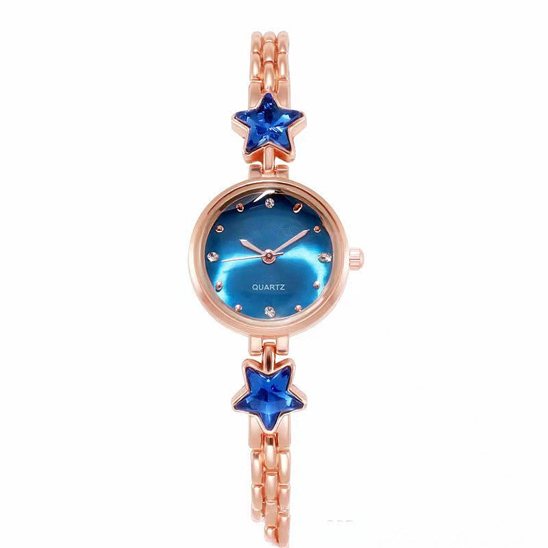 Montre,Bracelet en diamant pour femme, ensemble deux pièces