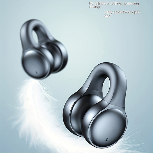 Casque de musique sans fil, contrôle tactile, clip-on, adapté au sport