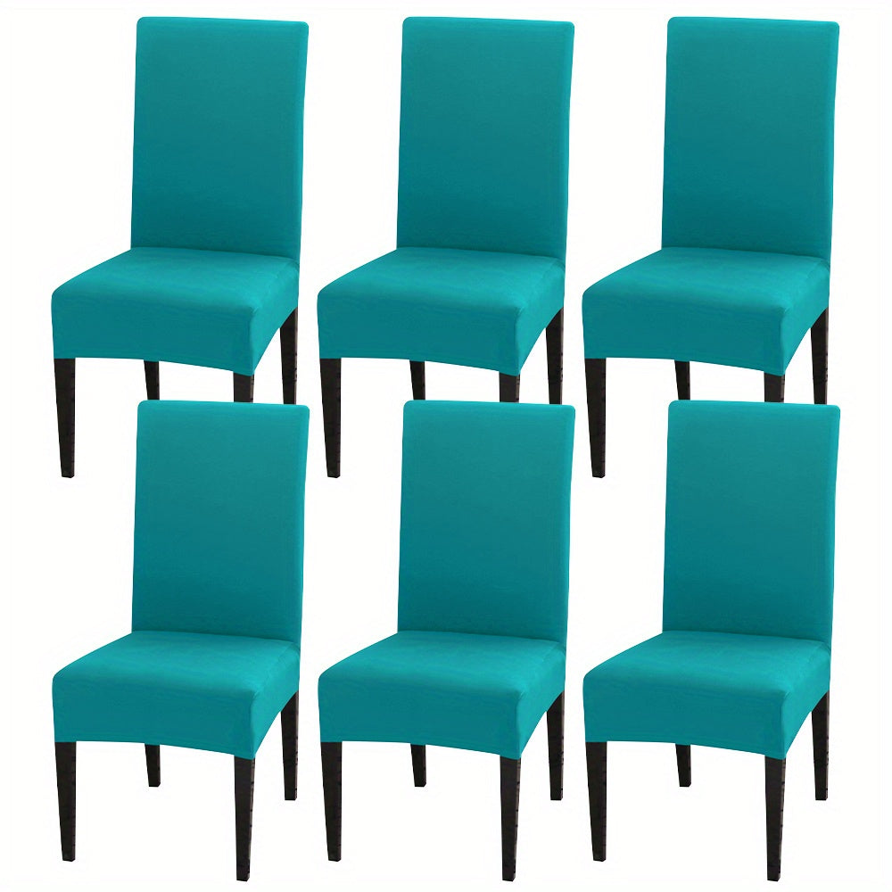 Housses de chaise extensibles en tissu fibreux, style classique - Topdecheztop.fr