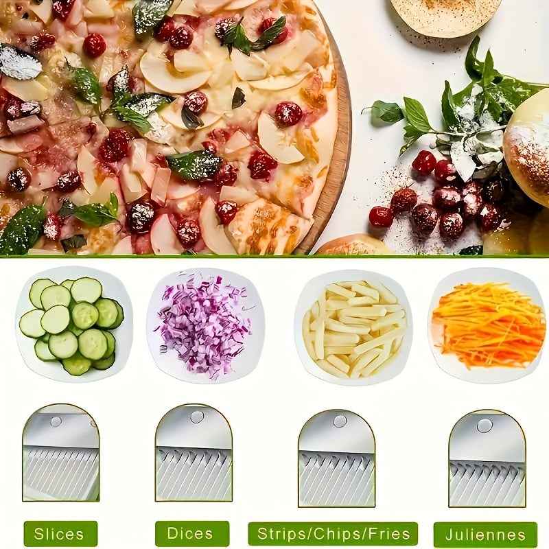 1 mandoline manuelle robuste avec protection de sécurité