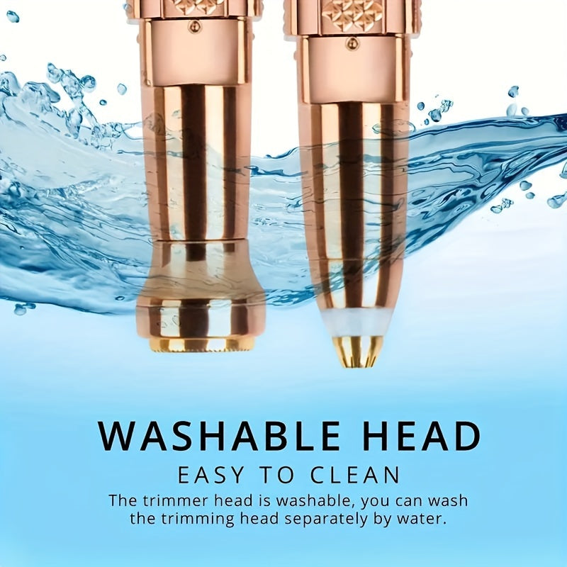 Tondeuse à sourcils et épilateur facial 2 en 1