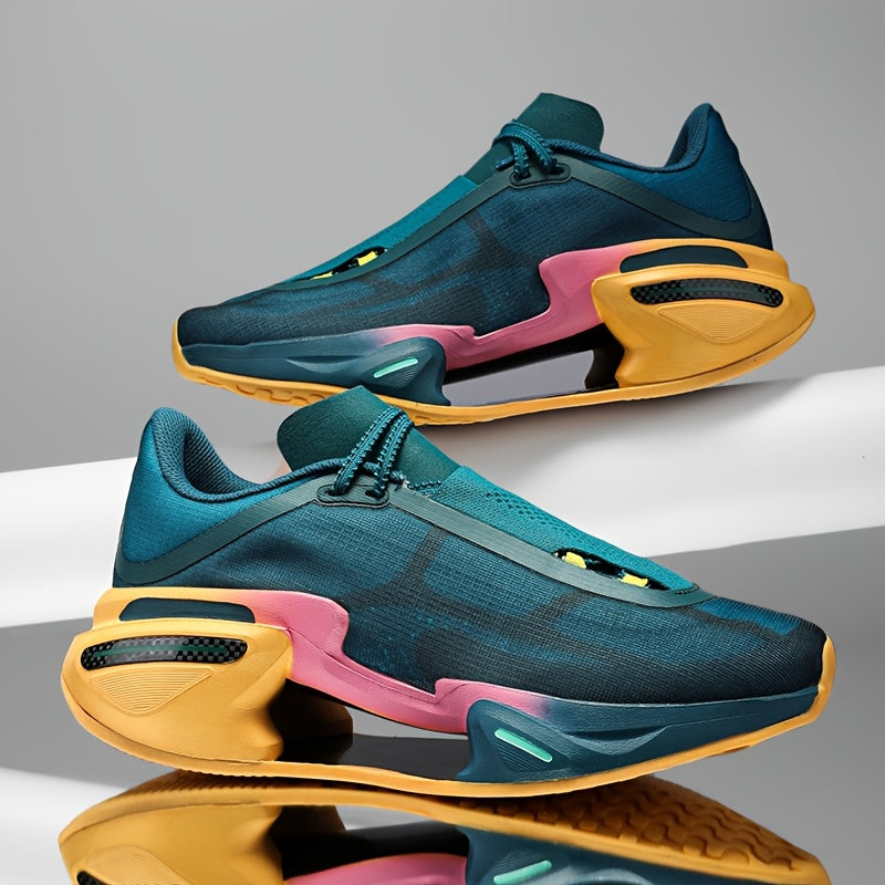 Baskets pour hommes compatibles avec semelle épaisse et amortissante