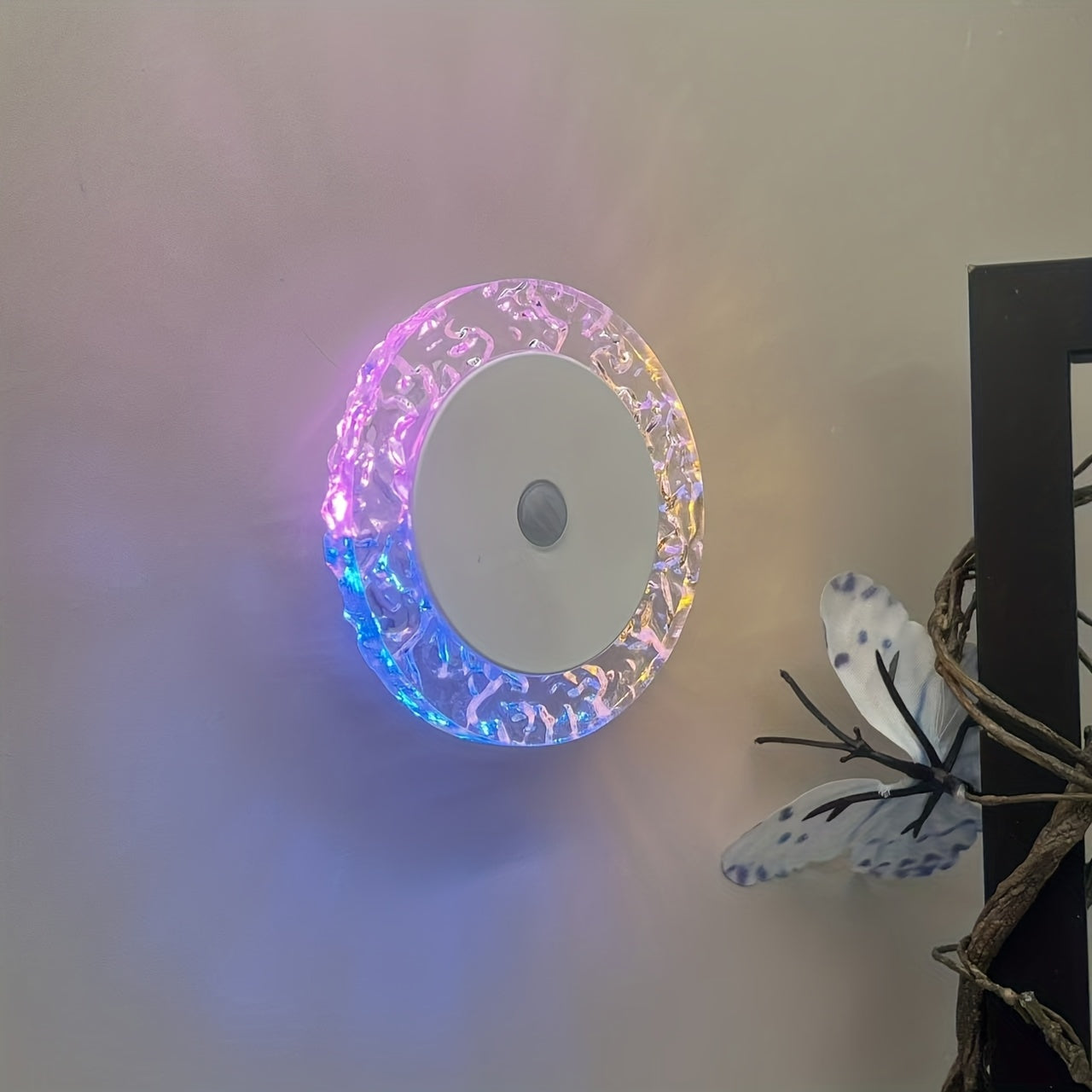 Veilleuse élégante et intelligente à détecteur de mouvement, rechargeable par USB