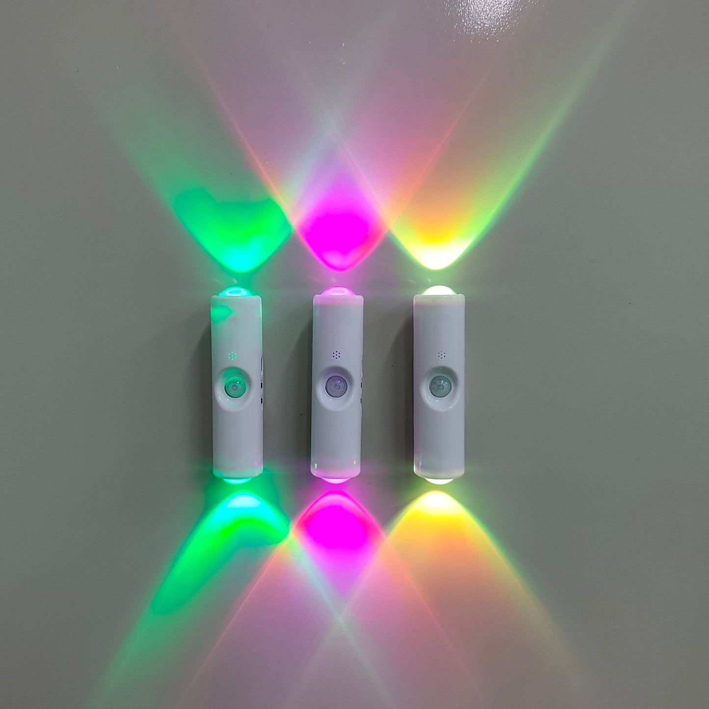 Lot de 3 appliques murales, LED